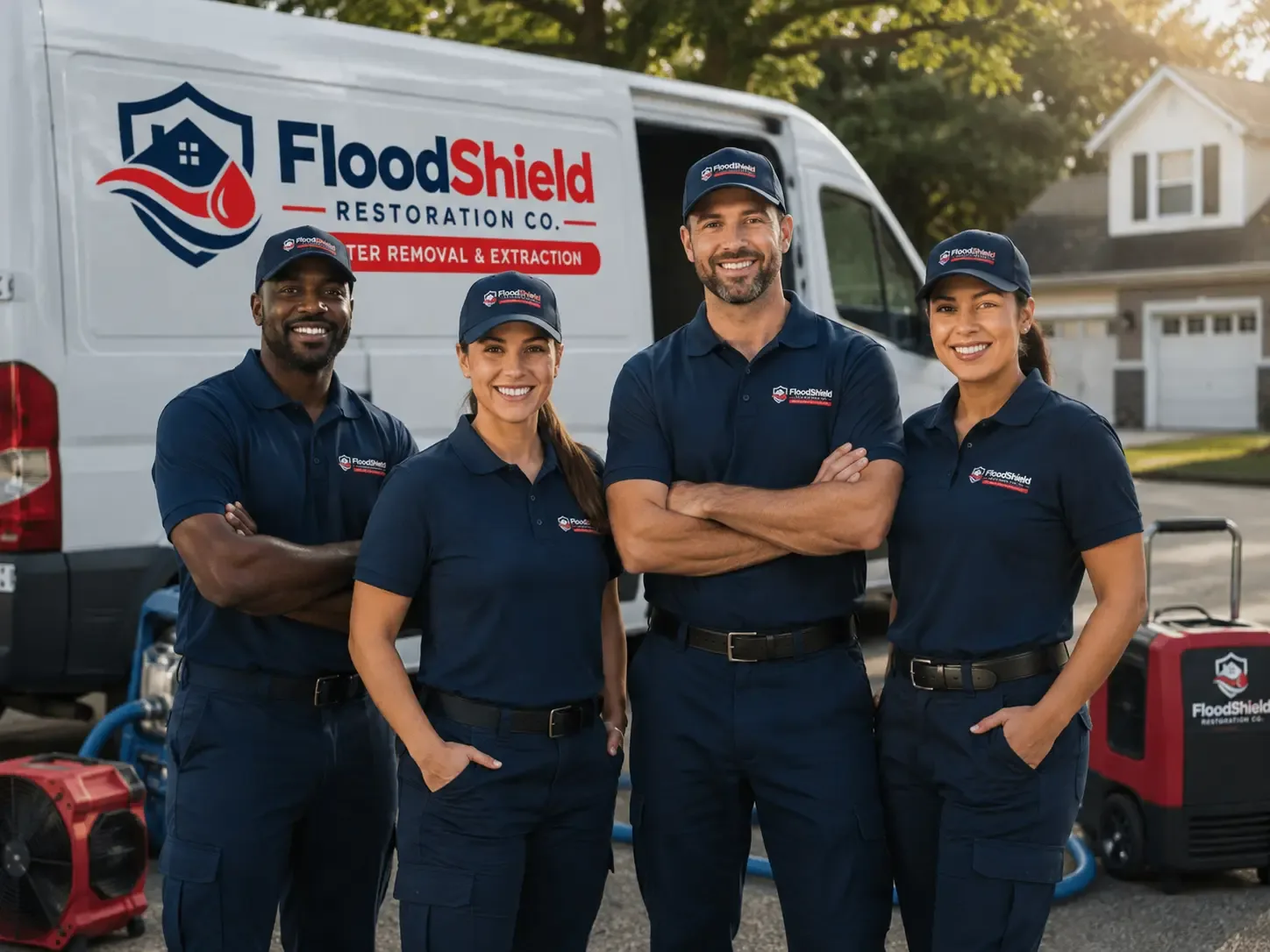 Flood Damage Restoration company in Harmon, IL