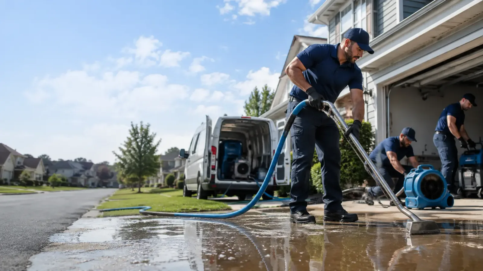 Flood Damage Restoration in Harmon, IL
